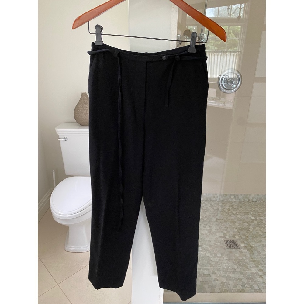 Ann Taylor Black dress twill pant